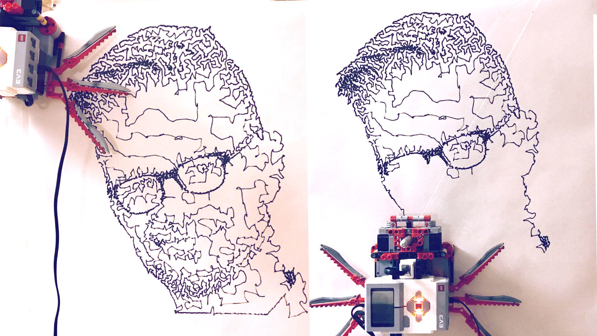 Ev3 drawing sales robot