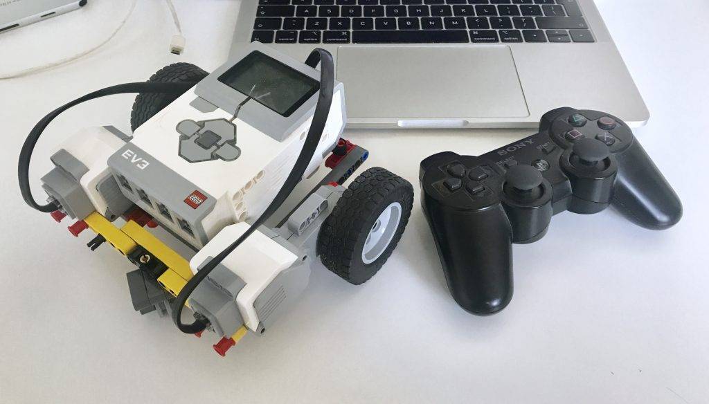 PS3 gamepad with MINDSTORMS ev3