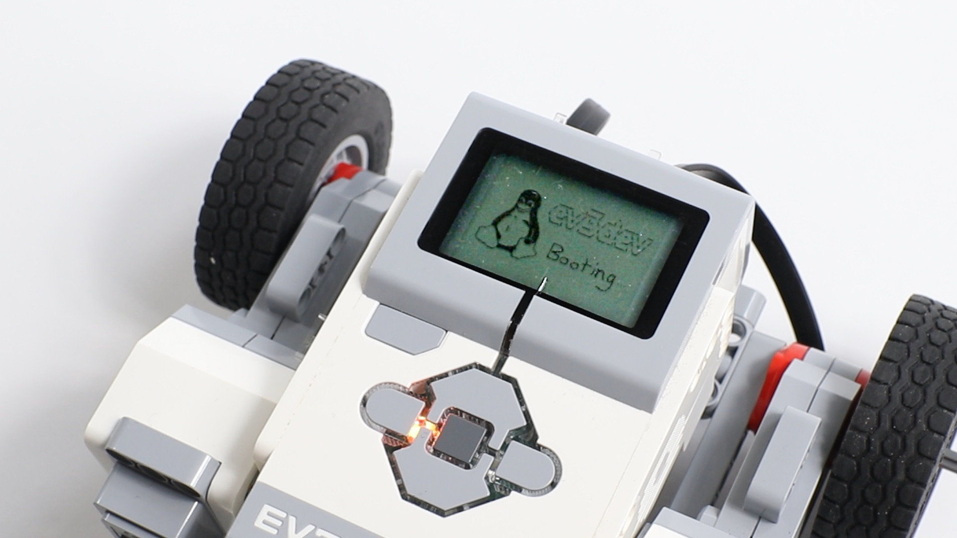 LEGO EV3 running Linux with Python and MicroPython