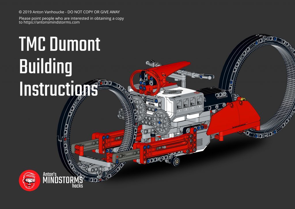 TMC Dumont building instructions for LEGO MINDSTORMS on patreon