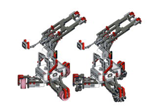 rubber band cannon omnibot LEGO MINDSTORMS