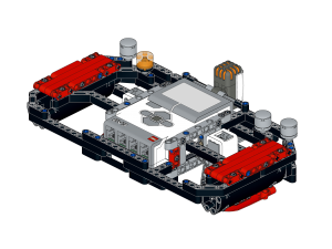 LEGO MINDSTORMS F1 steering wheel