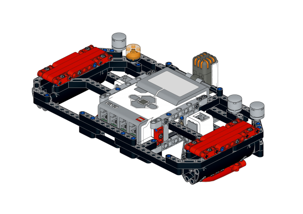 LEGO MINDSTORMS F1 steering wheel