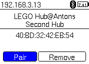 LEGO SPIKE Prime Bluetooth MAC Address
