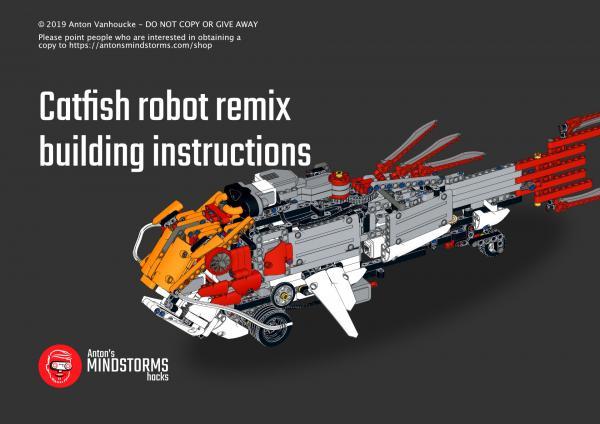 Catfish building instructions with MINDSTORMS EV3