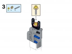 EV3 Swingbot Building Instructions Sample Page