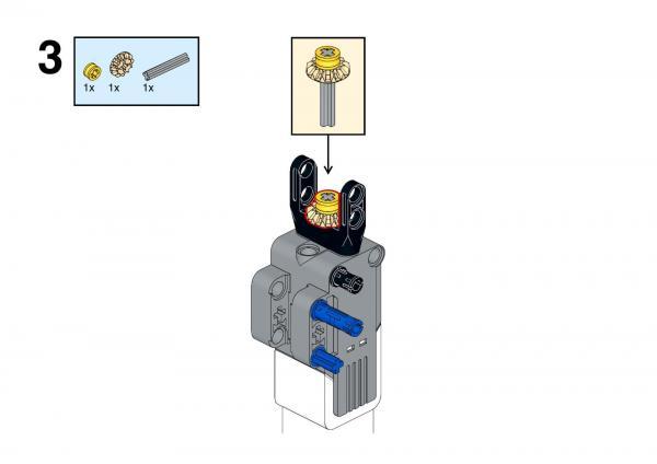 EV3 Swingbot Building Instructions Sample Page