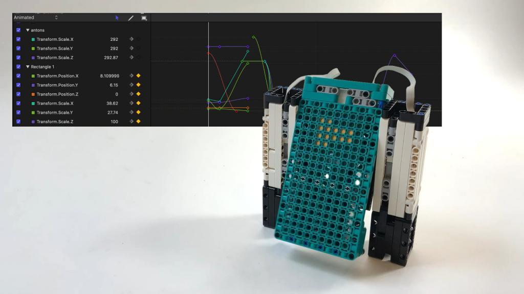 Keyframe LEGO SPIKE MINDSTORMS Robot Animation