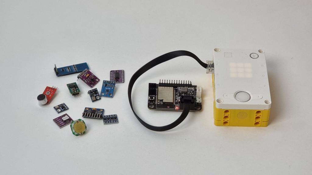 pupremote emulate lego sensors and motors with SPIKE