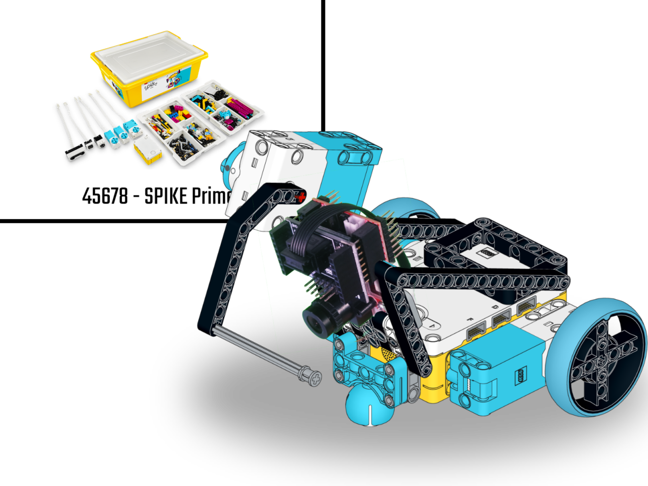 OpenMV Ball Kicker with SPIKE Prime