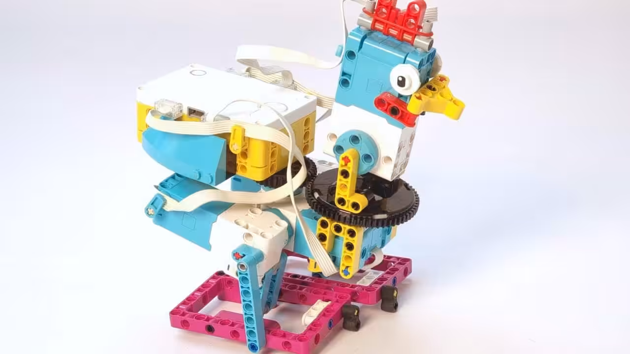 Robot chicken animated with motor_sync