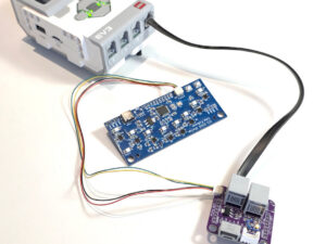 8-Channel Line Tracking Sensor for LEGO SPIKE and MINDSTORMS connected to EV3 via LMS-EV3-I2C