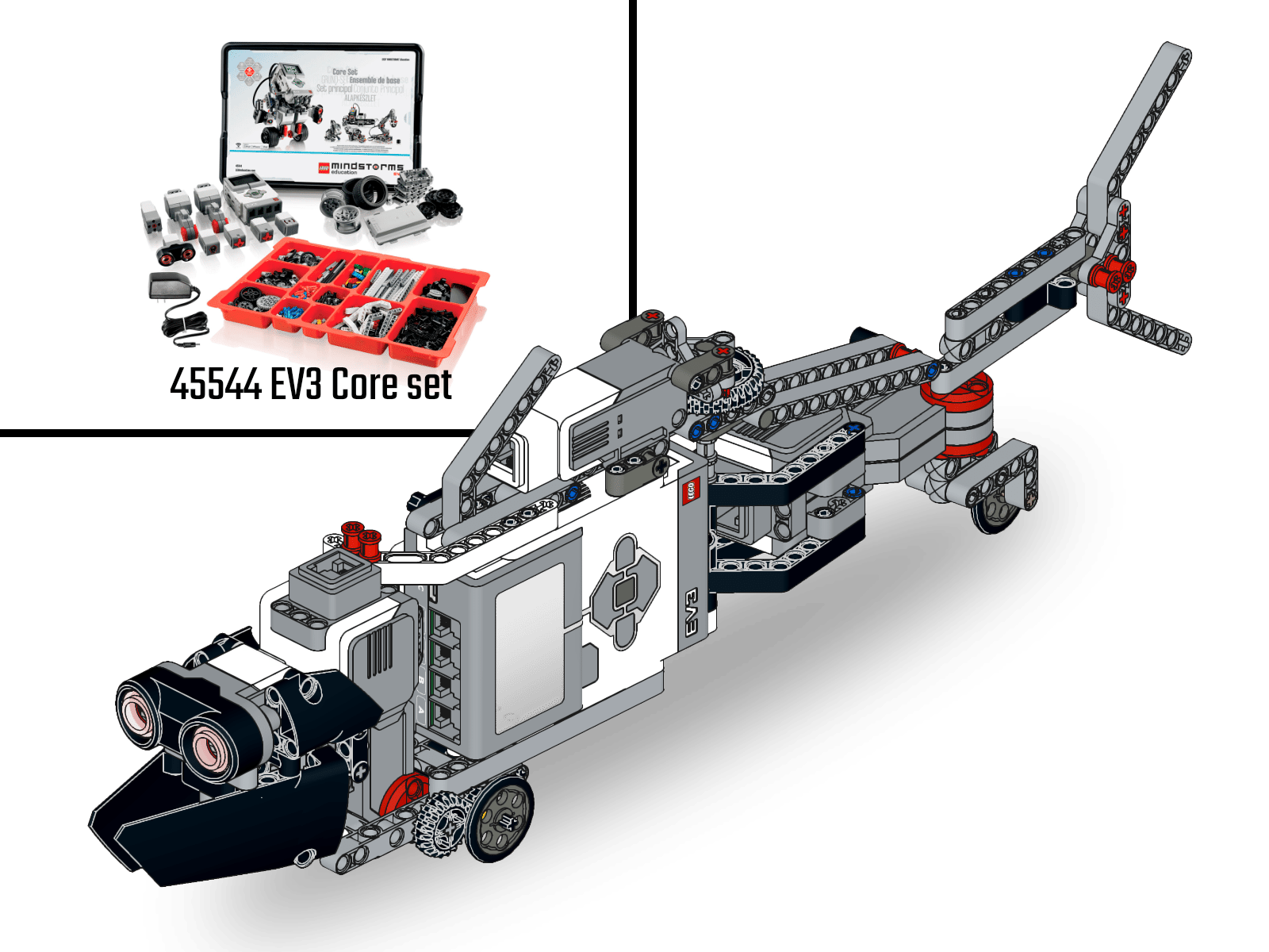 Charming Corefish Building Instructions PDF for LEGO MINDSTORMS EV3